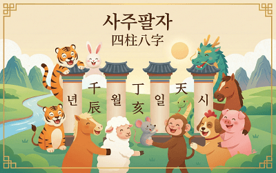 사주팔자의 기초 — 네 기둥이 알려주는 나의 운명